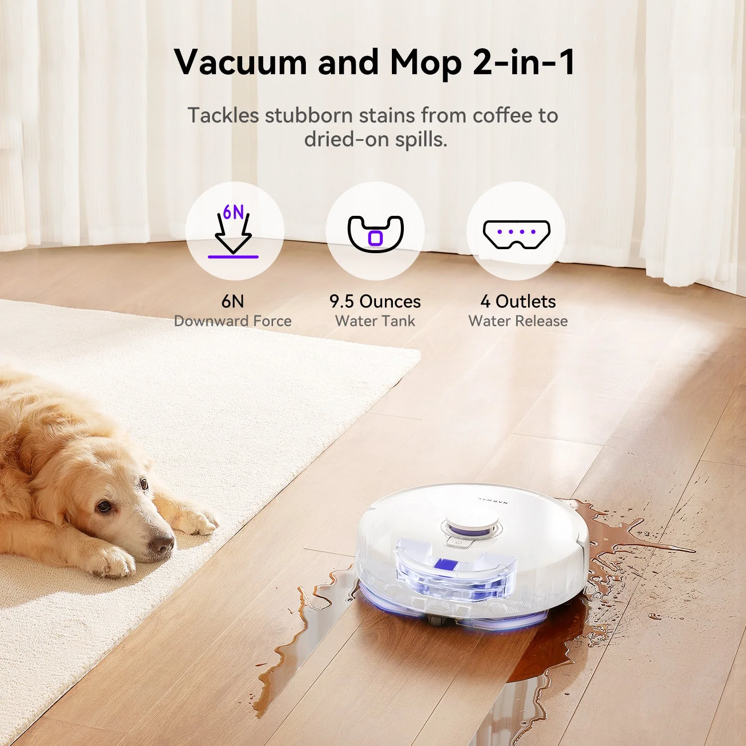 Narwal Freo X Plus Robot Vacuum and Mop 5 Narwal Freo X Plus Robot Vacuum and Mop